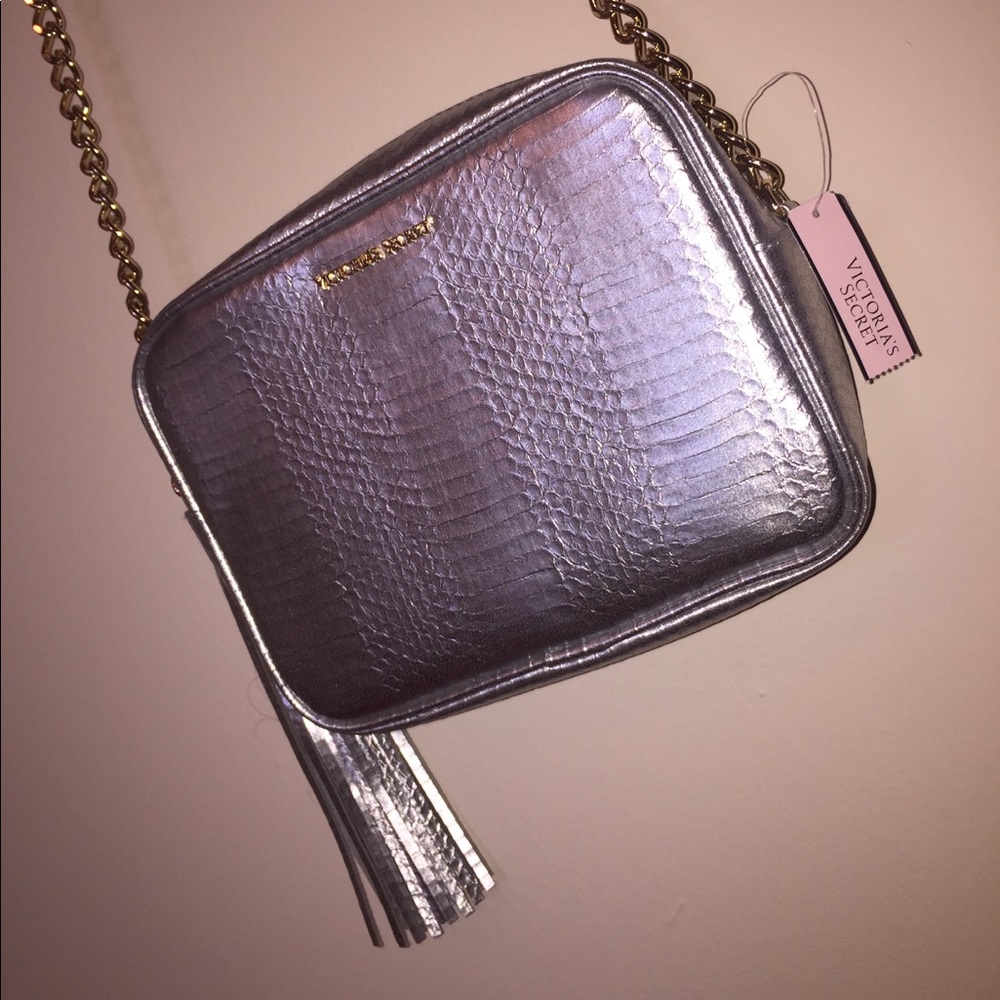 Metallic Victoria’s Secret purse